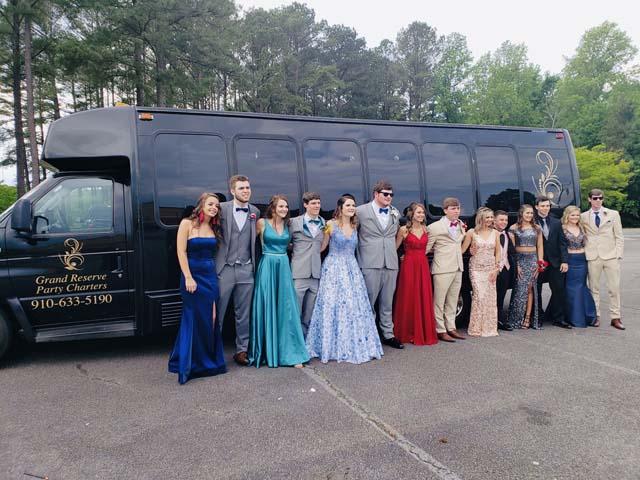 Prom Party Bus Hope Mills NC